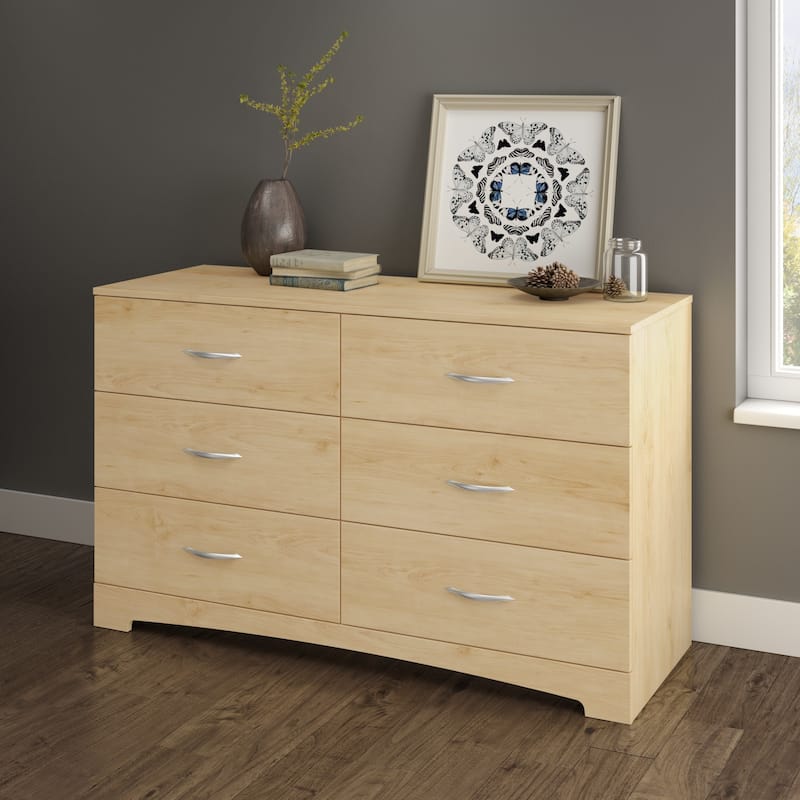 South Shore Step One 6-Drawer Double Dresser