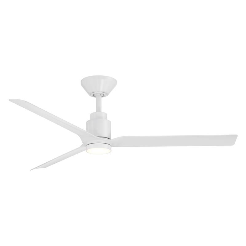 Smooth Indoor or Outdoor 3-Blade 52in Smart Ceiling Fan