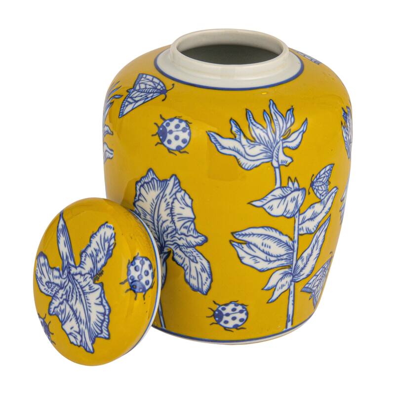 Ceramic Ginger Jar with Lid