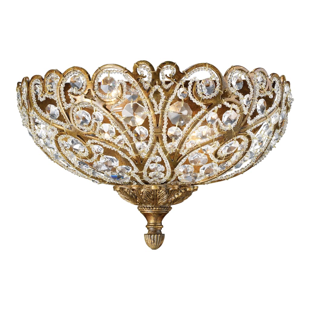 Seneca 8'' High 2-Light Sconce - Spanish Bronze - 8 inch Tall