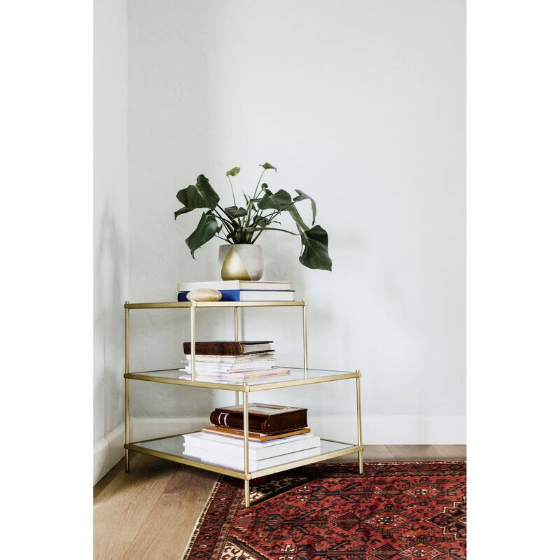 ECARPETGALLERY Hand-knotted Andelz Red Wool Rug - 4'8 x 9'2