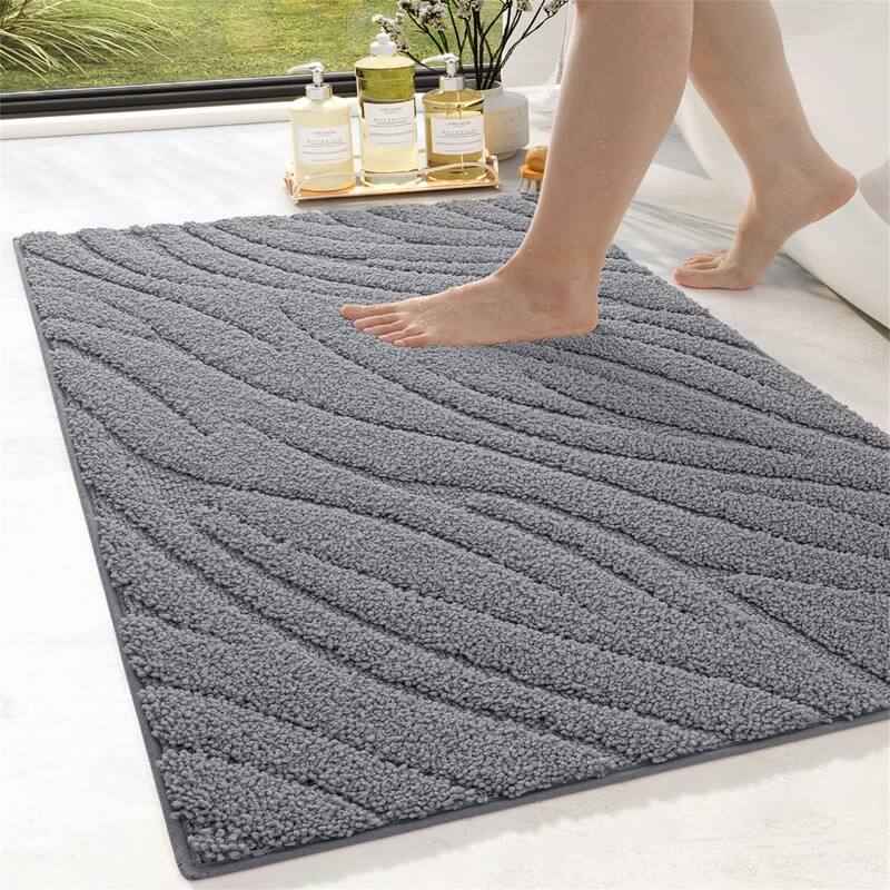 Bathroom Rugs - Dark Grey