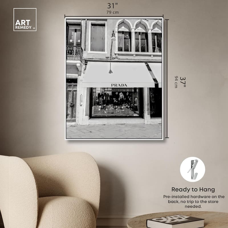 House of Glam Canvas by Art Remedy
