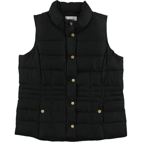 Shop Charter Club Womens Casual Quilted Vest Overstock 29442871