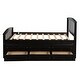preview thumbnail 15 of 38, Pine Wood Twin Size Platform Bed Frame with 6 Drawers, Eco-Friendly Construction, Ideal for Kids
