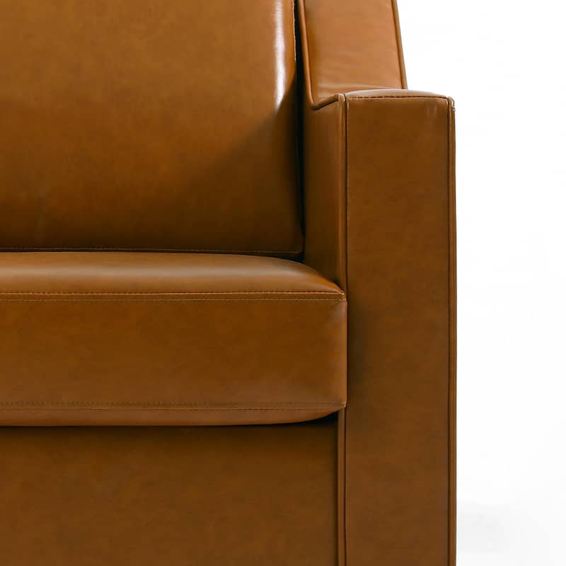 30" W Modern Accent Swivel Chair Comfy Upholstered Armchair Set of 2