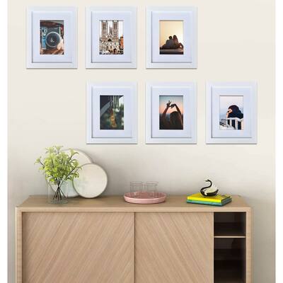 8x10 Inch Wood Picture Frame - Set of 6 (Set of 6)