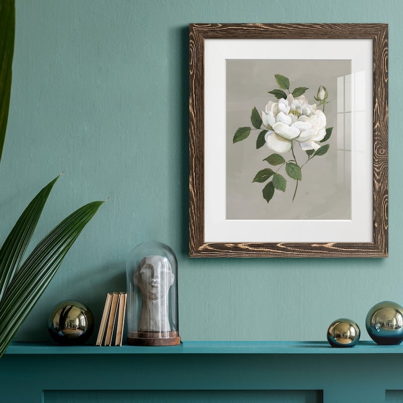 Botanical Rose-Premium Framed Print - Ready to Hang