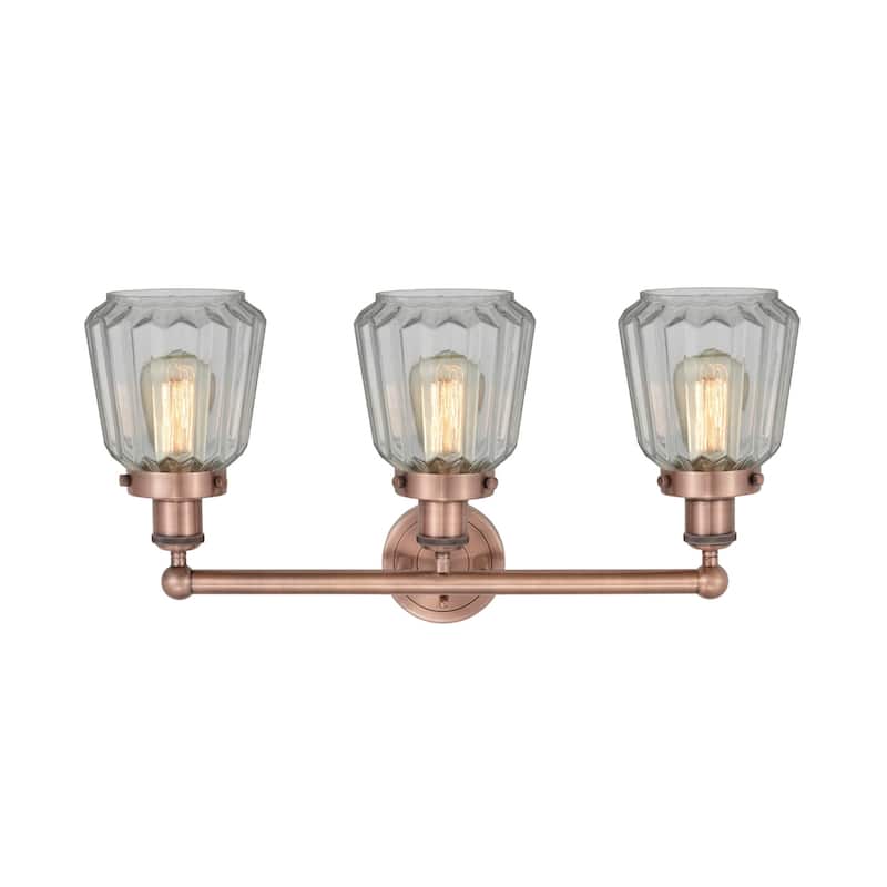 Innovations Lighting 616-3W-10-25 Chatham Vanity Chatham 3 Light 25"
