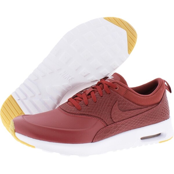 nike air max thea premium trainers in grey faux snake