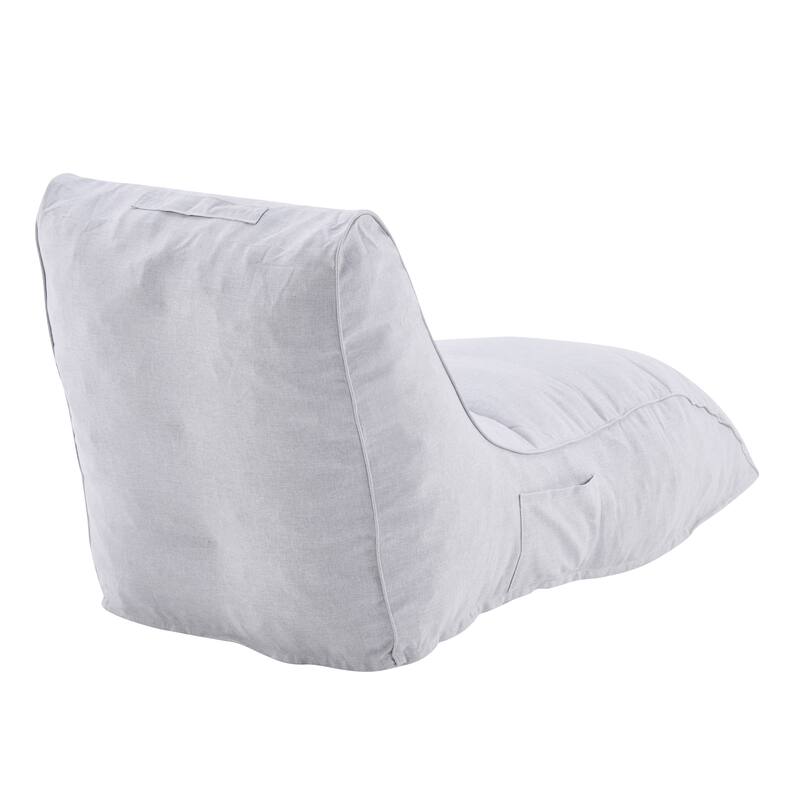 Christopher Knight Home - Ethel Casual Outdoor Upholstered Bean Bag Chair