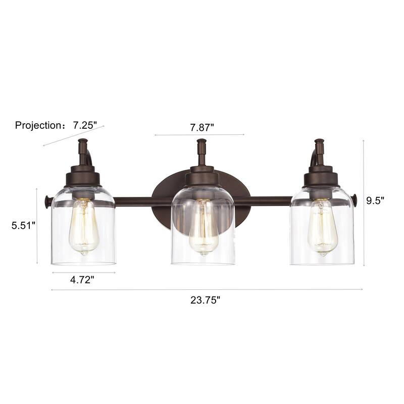 3-light Bath/ Vanity Light