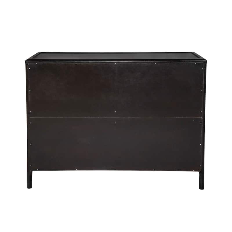 Christopher Knight Home - Azrael Acacia Wood Large Storage Cabinet with 6 drawers