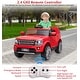 preview thumbnail 30 of 32, Licensed Land Rover Ride on Car, 12V 4.5 MPH Ride on Toys for Toddlers 3-8