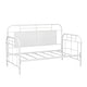 preview thumbnail 2 of 41, Vintage Series Distressed Metal Twin Metal Day Bed - Antique White