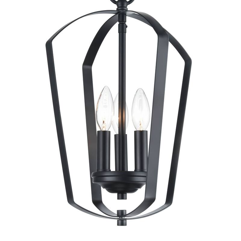 Millennium Lighting Ivey Lake 3 Light Chandelier in Multiple Finishes