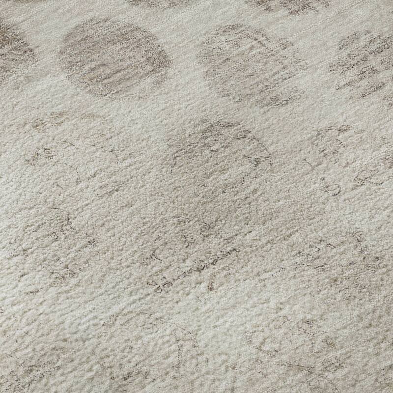 Premium Washable Super Soft Vintage Dotty Mayfield Rug