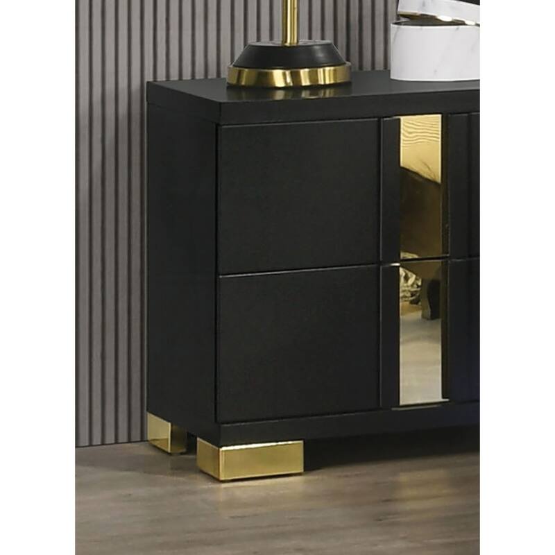 Contemporary Nightstand with Innovative Design and Practical Features