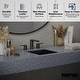 preview thumbnail 8 of 18, Karran Cinox Stainless Steel Square Undermount Sink