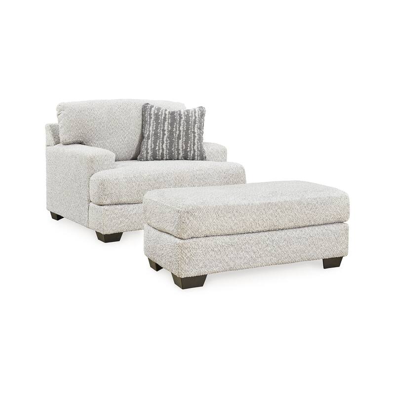 Signature Design by Ashley Brebryan White 2-Piece Upholstery Package - 49" W x 45" D x 39" H