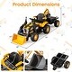 preview thumbnail 3 of 8, Gymax 4 in 1 Ride on Tractor Excavator & Bulldozer for Kids Trailer