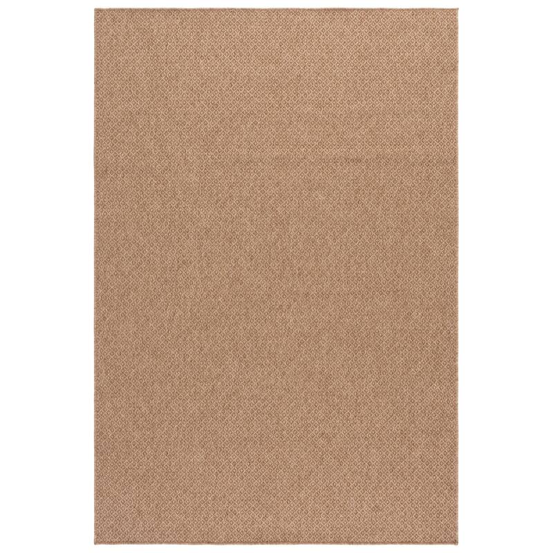 SAFAVIEH Sisal Performance Kasia Washable Indoor/Outdoor Rug - Weather Resistant & Easy Cleaning - Natural - 5'3" x 7'6"