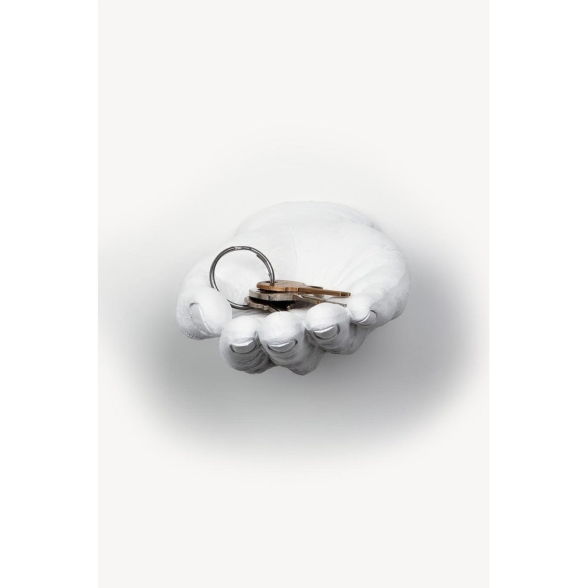Interior Illusions Plus White Hand out wall Mount - 7.5" long