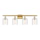 Option Deco Swirl / Satin Gold Finish