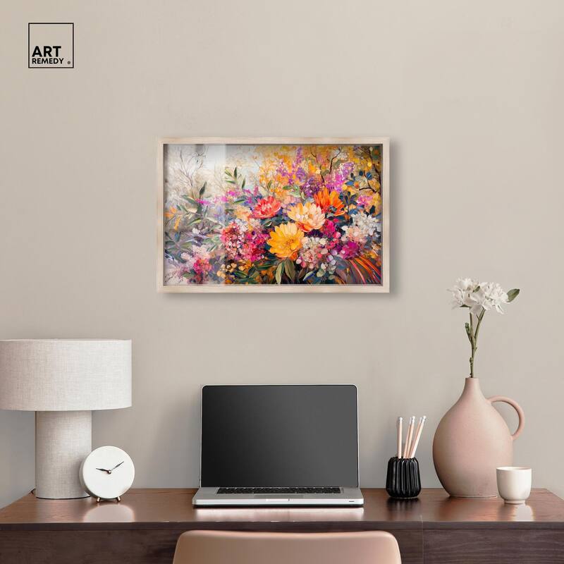 Amber Auras Shadowbox by Art Remedy