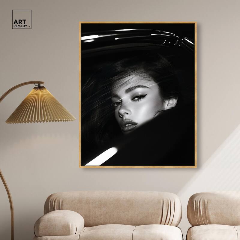 Depth of Her Eyes Canvas by Art Remedy