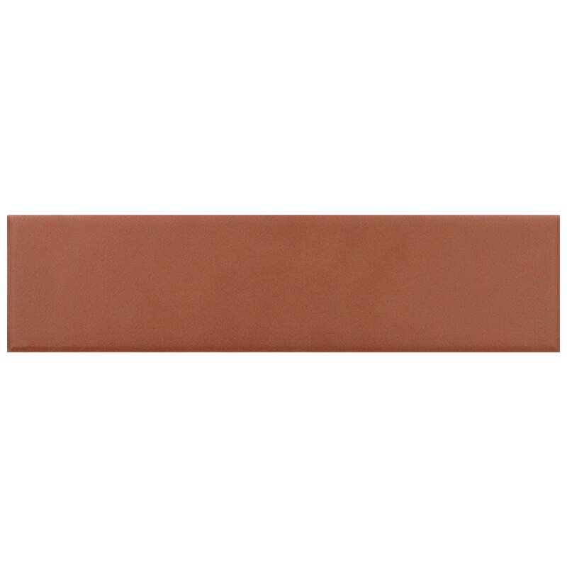 Apollo tile 2" x 8" Arte Matte Red Ceramic Tile (6.46 sq ft/case) - 60 Pack - Red