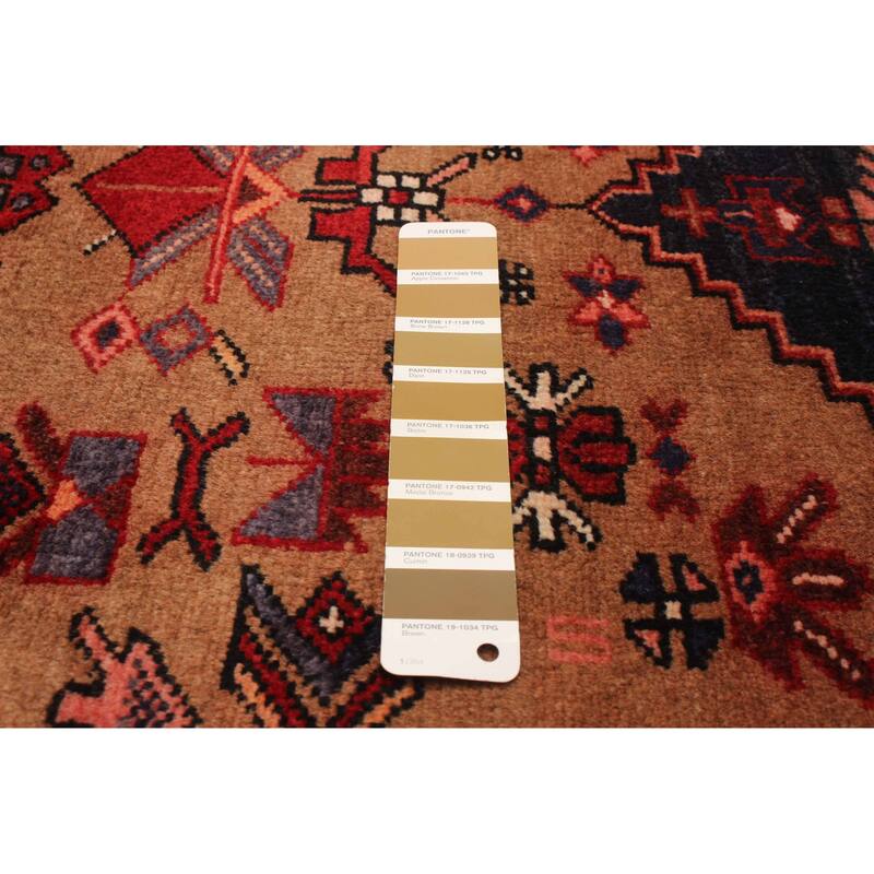 ECARPETGALLERY Hand-knotted Anadol Brown Wool Rug - 3'7 x 10'0