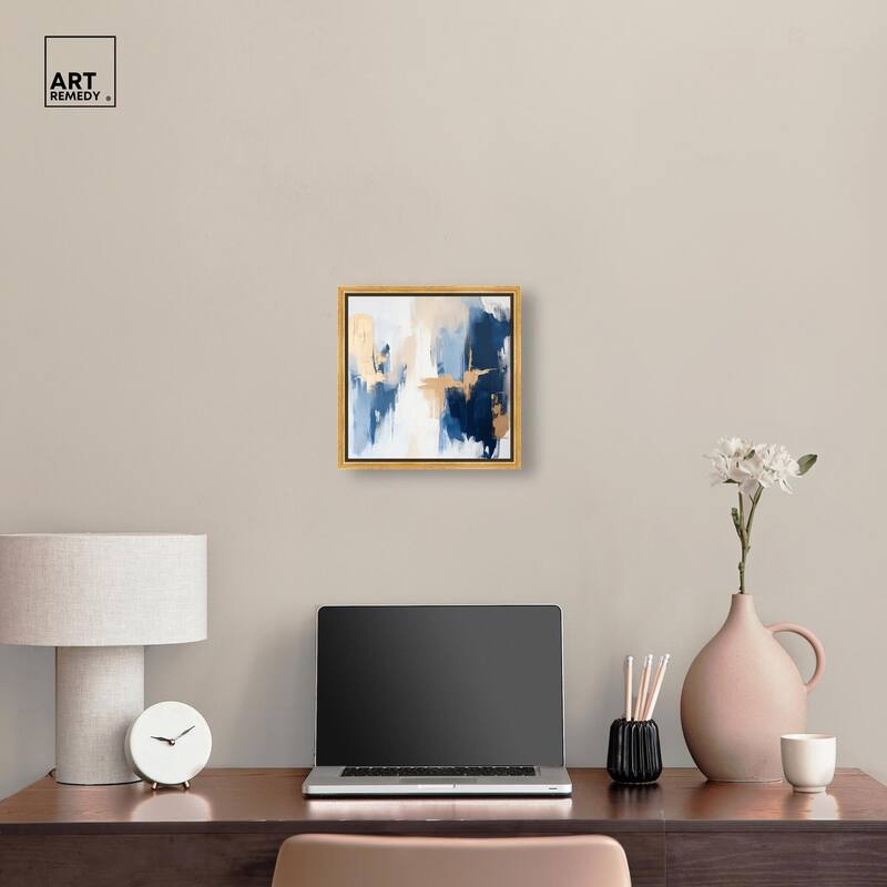 Tranquil Blue Depths II Canvas by Art Remedy