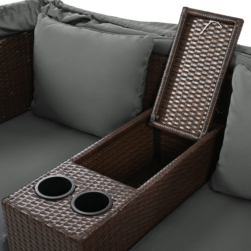 2-Seater Outdoor Patio Daybed