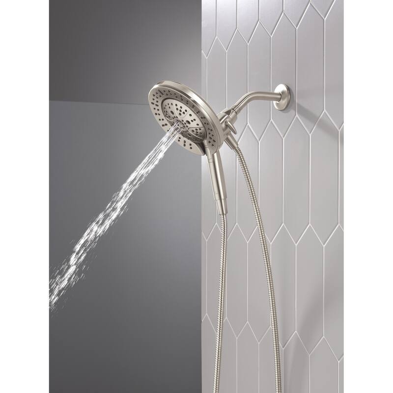 Delta 58651-25 In2ition 2.5 GPM Multi Function 2-in-1 Shower Head and - Lumicoat Champagne Bronze