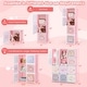 preview thumbnail 11 of 19, Costway 12-Cube Kids Wardrobe Baby Dresser Bedroom Armoire Clothes