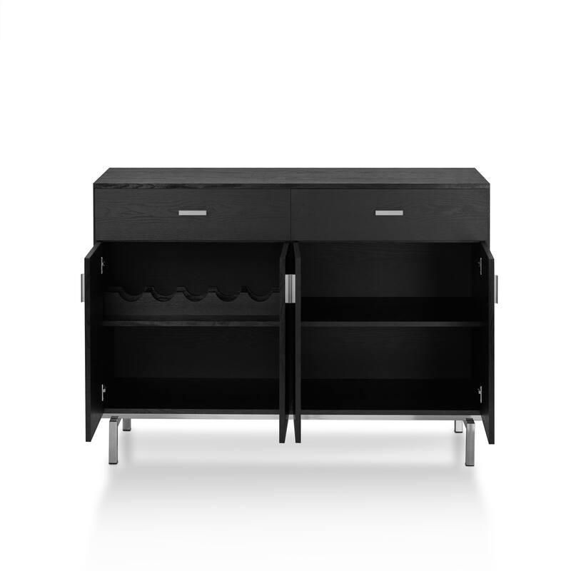 Furniture of America Mason Modern 2-drawer Buffet with Wine Rack