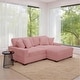 preview thumbnail 46 of 193, Oversized Modular Sectional Sofa Set with Pillows