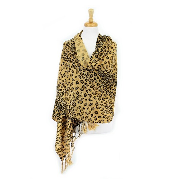 animal print scarves and wraps