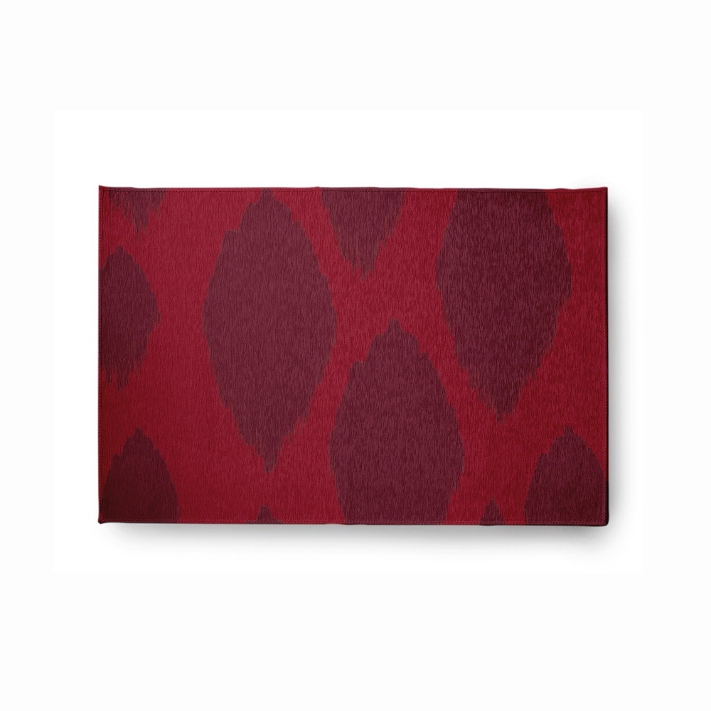 Web of Ikat Soft Chenille Rug