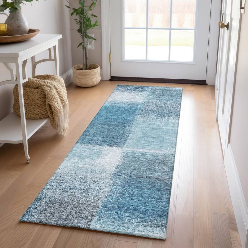 Machine Washable Indoor/ Outdoor Chantille Ombre Rug