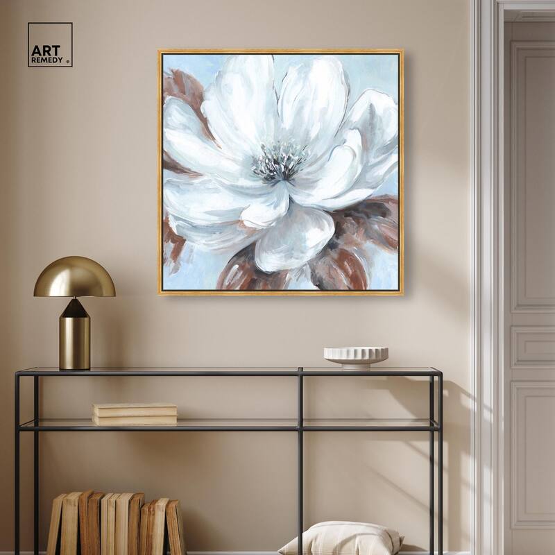 Delicate Blooms I Canvas by Art Remedy