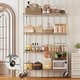 preview thumbnail 9 of 7, 4-Tier Wire Shelving Unit 47.2x17.7x70.9in Adjustable Heavy Duty Rack with Wheels NSF Chrome for Kitchen Garage