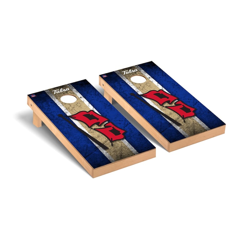 University of Tulsa Golden Hurricane 2x4 Pro Cornhole Boards - V4 - NO Accessories