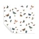 preview thumbnail 4 of 5, Butterfly House White Peel and Stick Wallpaper