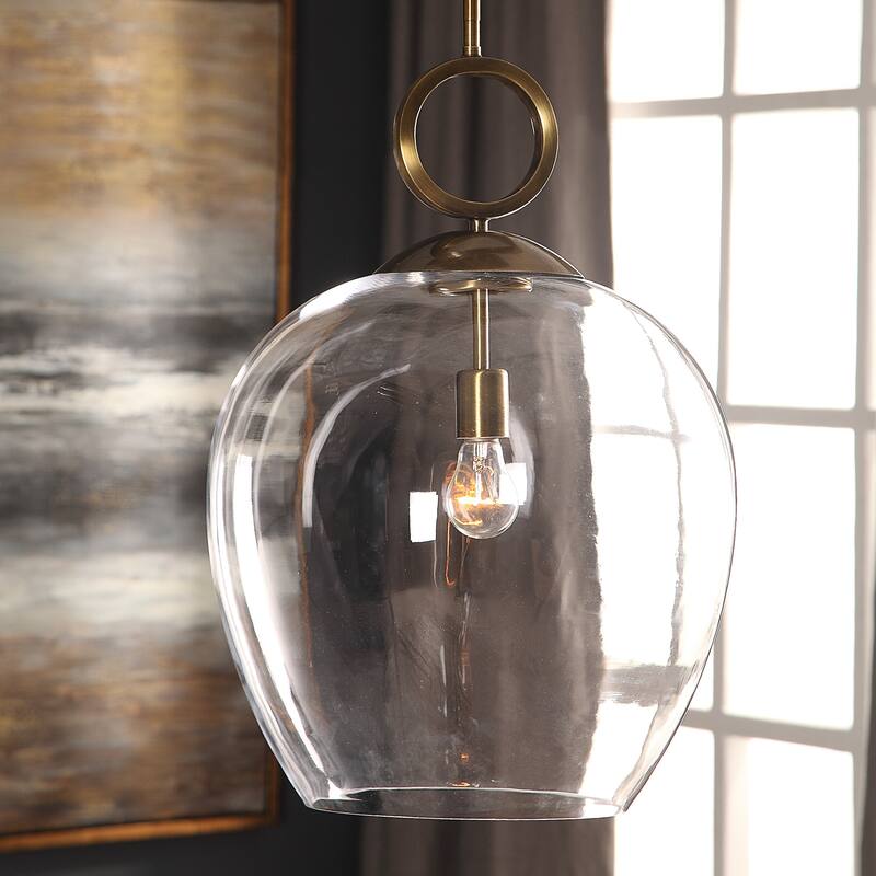 Uttermost Calix Single Light 15-3/4" Wide Pendant
