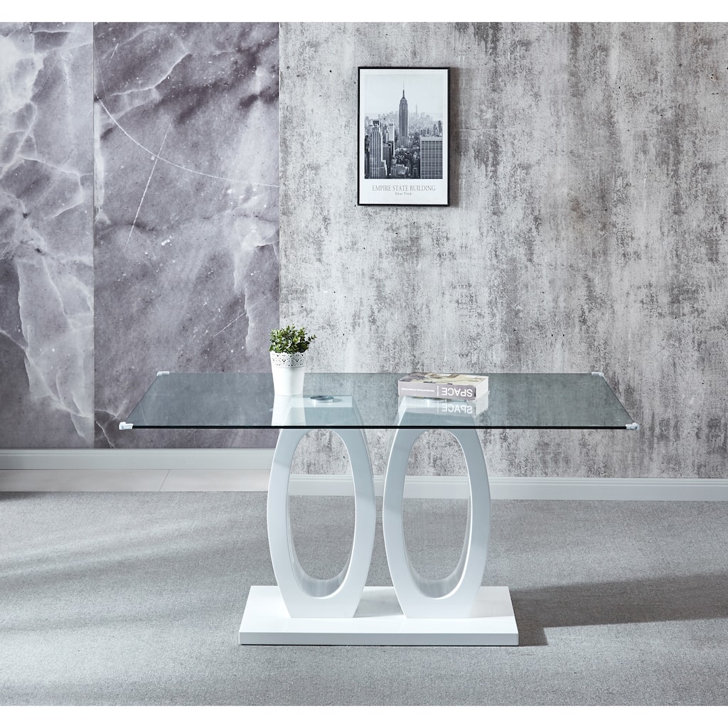 Tempered Glass Dining Table