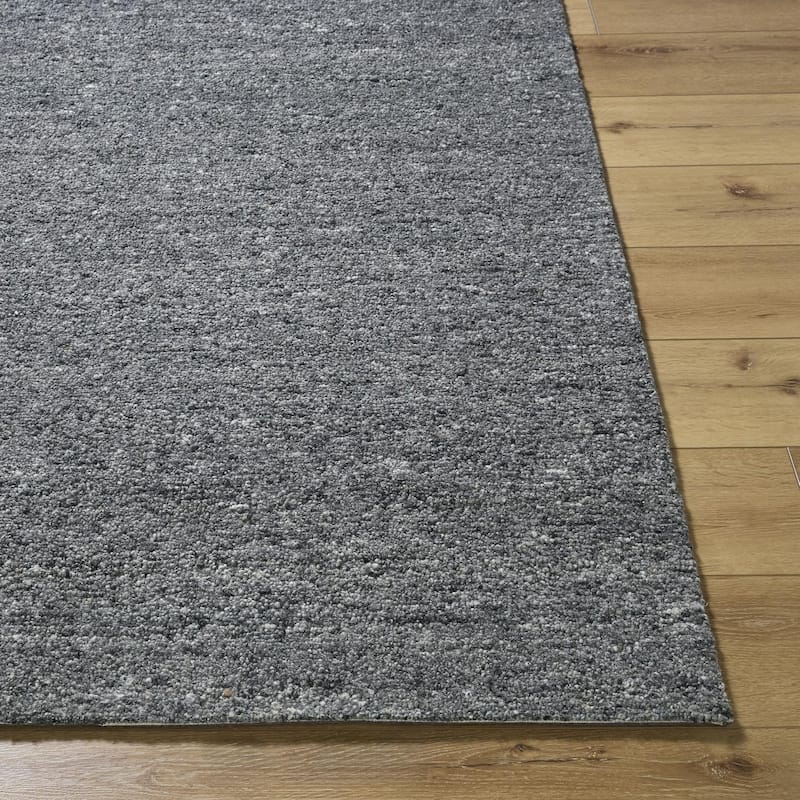 Livabliss Transitional Desire Dots Area Rug - 3' x 10' - Black