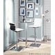 preview thumbnail 10 of 11, Porch & Den Tower Master Contemporary Adjustable Bar Stool in Faux Leather - N/A