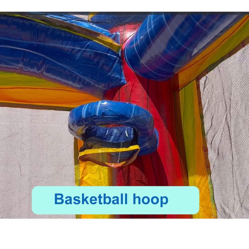 Jingo Jump Carnival Castle Bouncer - 13′ L x 13′ W x 15′ H